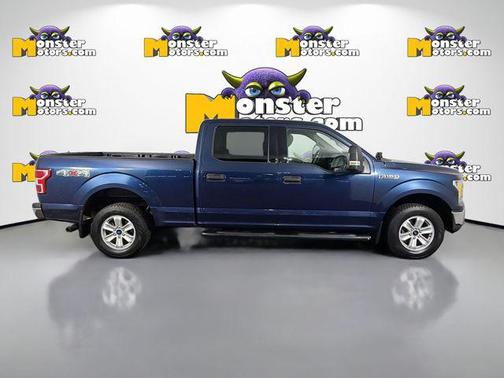 Blue 2018 Ford F-150 XLT