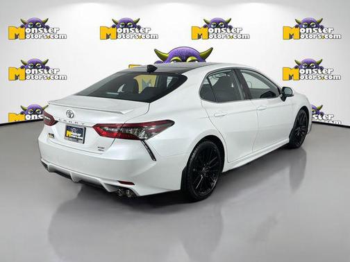 White 2023 Toyota Camry XSE