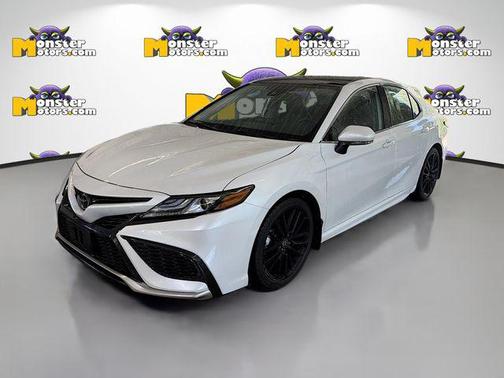 White 2023 Toyota Camry XSE