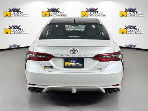 White 2023 Toyota Camry XSE