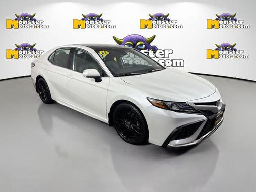 White 2023 Toyota Camry XSE