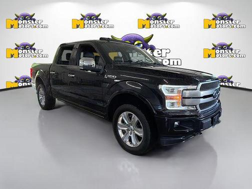 Agate Black Metallic 2020 Ford F-150 Platinum