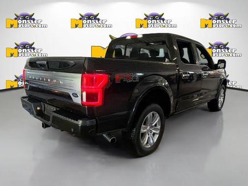 Agate Black Metallic 2020 Ford F-150 Platinum