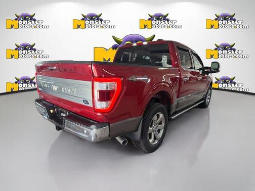 Rapid Red Metallic Tinted Clearcoat 2023 Ford F-150 King Ranch