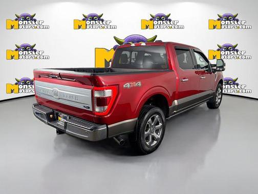Rapid Red Metallic Tinted Clearcoat 2023 Ford F-150 King Ranch