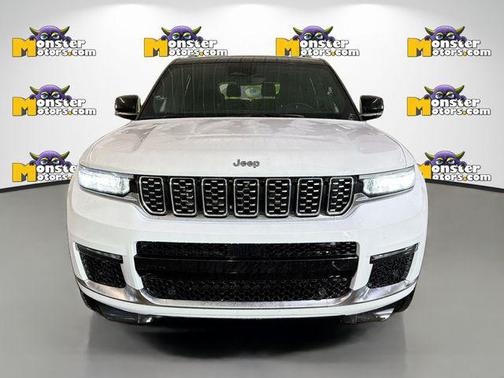 Bright White Clearcoat 2023 Jeep Grand Cherokee L Summit