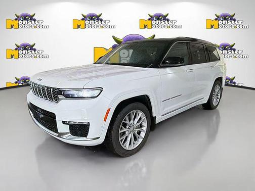 Bright White Clearcoat 2023 Jeep Grand Cherokee L Summit