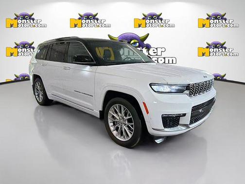 Bright White Clearcoat 2023 Jeep Grand Cherokee L Summit
