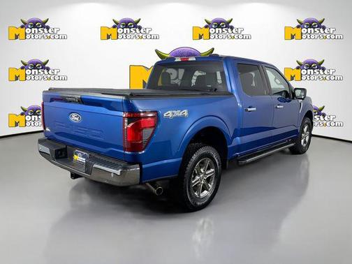 Blue 2024 Ford F-150 XLT