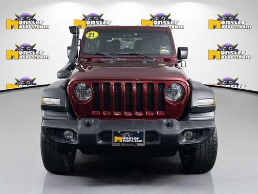 Snazzberry Pearlcoat 2021 Jeep Wrangler Sport