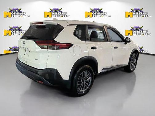 Glacier White 2021 Nissan Rogue S