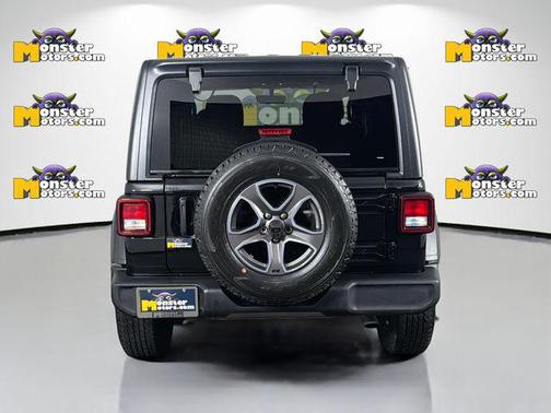Black Clearcoat 2021 Jeep Wrangler Sport S