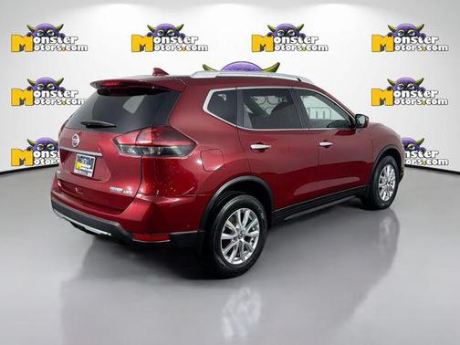 Red 2020 Nissan Rogue S