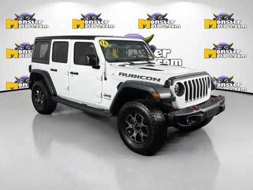 Bright White Clearcoat 2018 Jeep Wrangler Unlimited Rubicon