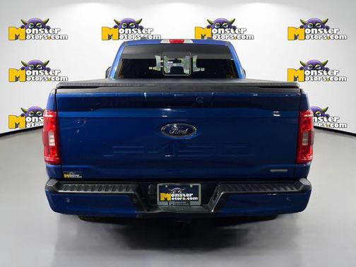 Atlas Blue Metallic 2022 Ford F-150 XLT