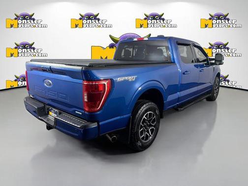 Atlas Blue Metallic 2022 Ford F-150 XLT