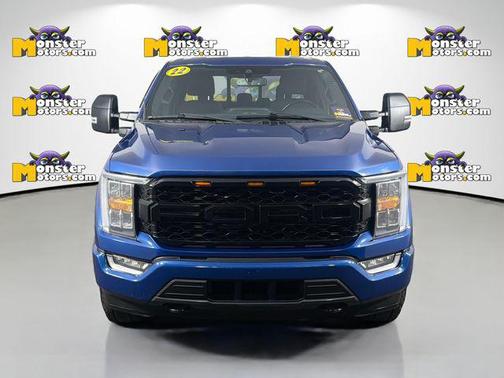 Atlas Blue Metallic 2022 Ford F-150 XLT