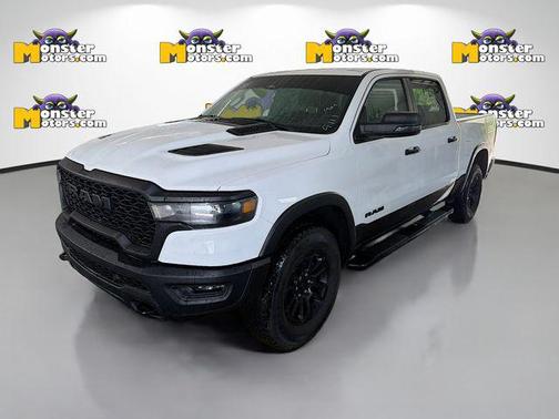 Bright White Clearcoat 2025 RAM 1500 Rebel