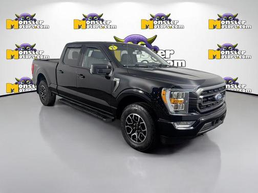 Agate Black Metallic 2021 Ford F-150 XLT