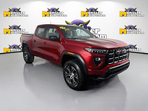 Volcanic Red Tintcoat 2024 GMC Canyon AT4