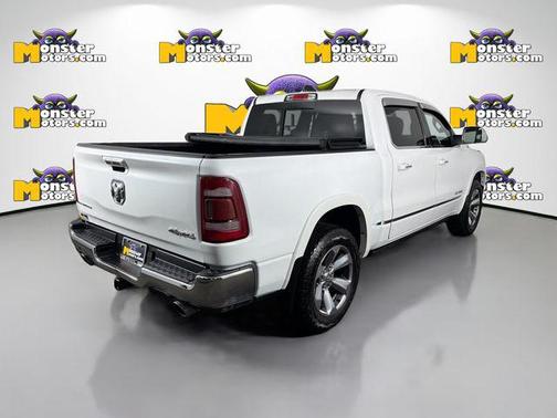 Ivory White Tri-Coat Pearlcoat 2019 RAM 1500 Limited