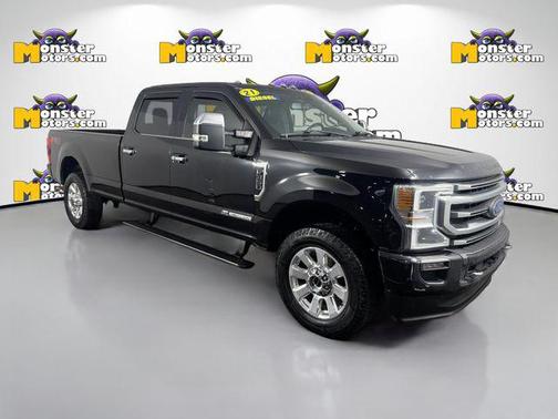 Agate Black Metallic 2021 Ford F-350 Platinum