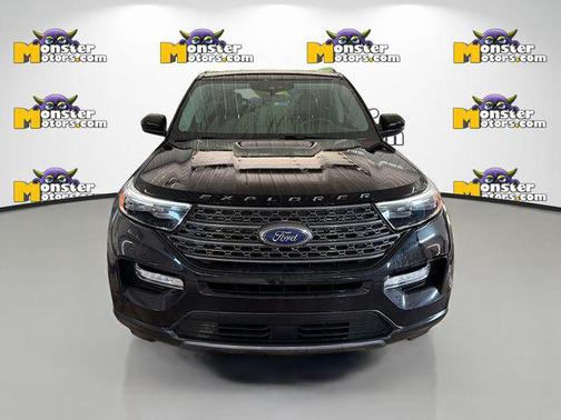 Agate Black Metallic 2023 Ford Explorer XLT