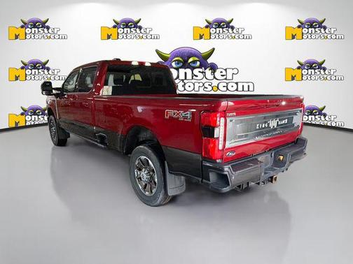 Rapid Red Metallic Tinted Clearcoat 2024 Ford F-350 King Ranch