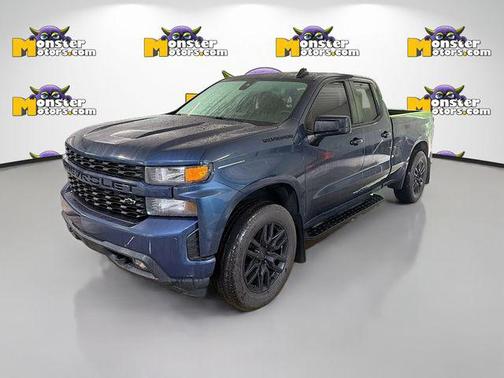 Northsky Blue Metallic 2021 Chevrolet Silverado 1500 Custom