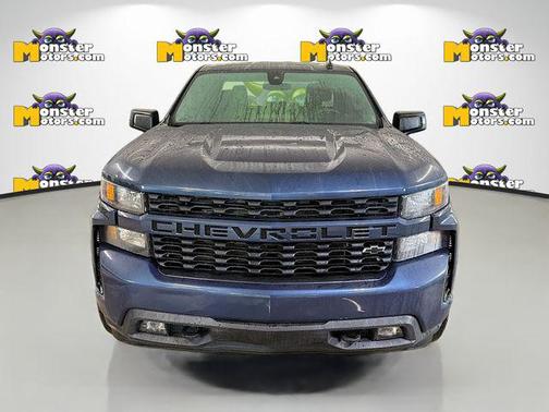 Northsky Blue Metallic 2021 Chevrolet Silverado 1500 Custom