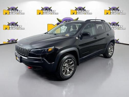 Diamond Black Crystal Pearlcoat 2022 Jeep Cherokee Trailhawk Elite