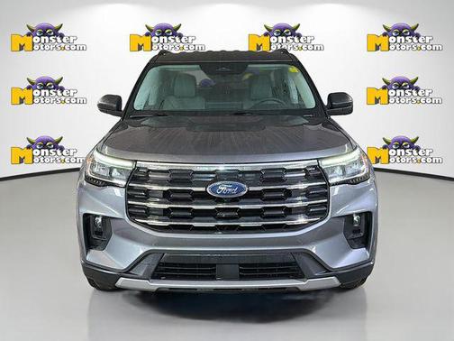 Carbonized Gray Metallic 2025 Ford Explorer Active