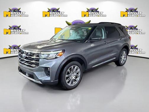 Carbonized Gray Metallic 2025 Ford Explorer Active
