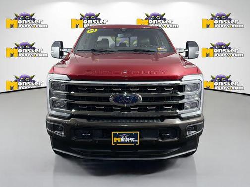 Rapid Red Metallic Tinted Clearcoat 2024 Ford F-350 King Ranch