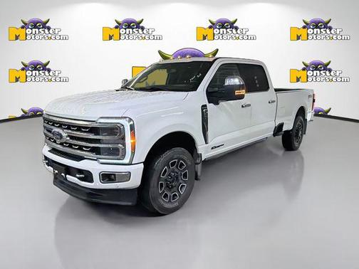 Star White Metallic Tri-Coat 2023 Ford F-250 Platinum