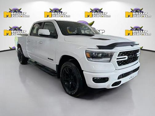 Bright White Clearcoat 2022 RAM 1500 Sport