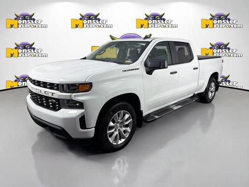 Summit White 2021 Chevrolet Silverado 1500 Custom