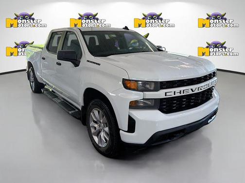 Summit White 2021 Chevrolet Silverado 1500 Custom