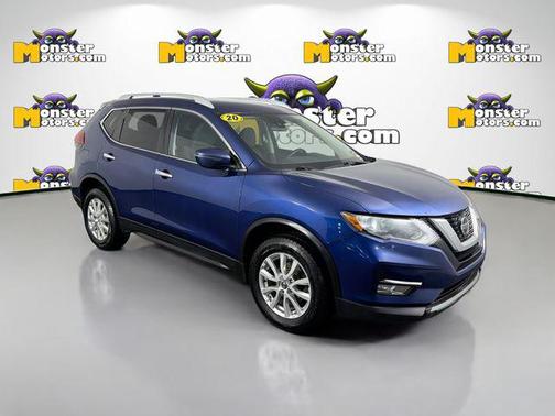 Caspian Blue Metallic 2020 Nissan Rogue SV
