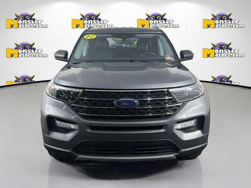 Gray Metallic 2022 Ford Explorer XLT