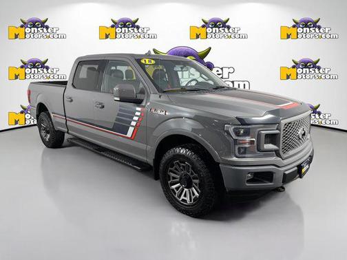 Gray 2018 Ford F-150 Lariat