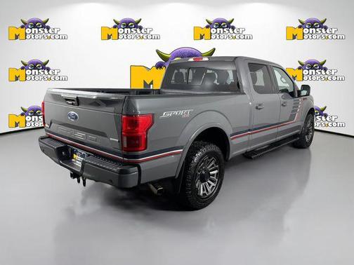 Gray 2018 Ford F-150 Lariat