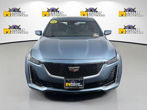 Blue 2024 Cadillac CT5 Luxury