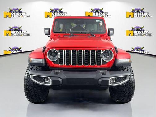Firecracker Red Clearcoat 2025 Jeep Wrangler 4xe Sahara
