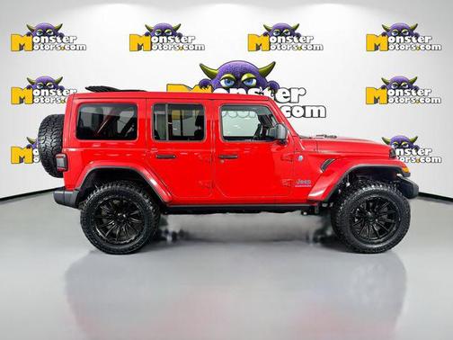 Firecracker Red Clearcoat 2025 Jeep Wrangler 4xe Sahara