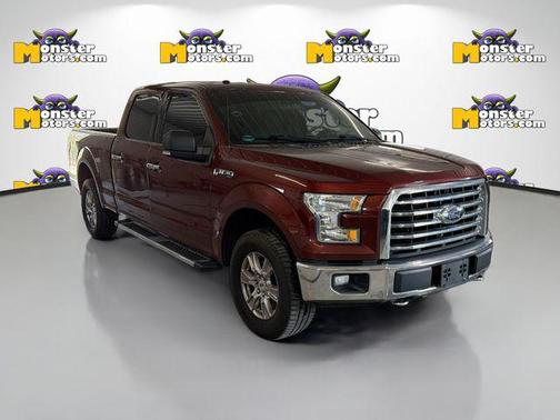 Orange 2017 Ford F-150 XLT