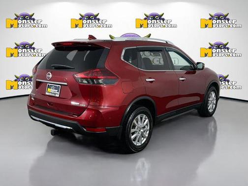 Red 2020 Nissan Rogue S
