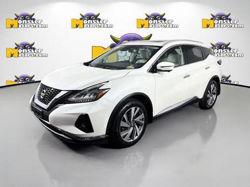 Pearl White Tricoat 2021 Nissan Murano SL Intelligent AWD
