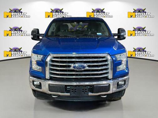 Blue 2017 Ford F-150 XLT