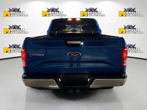 Blue 2017 Ford F-150 XLT